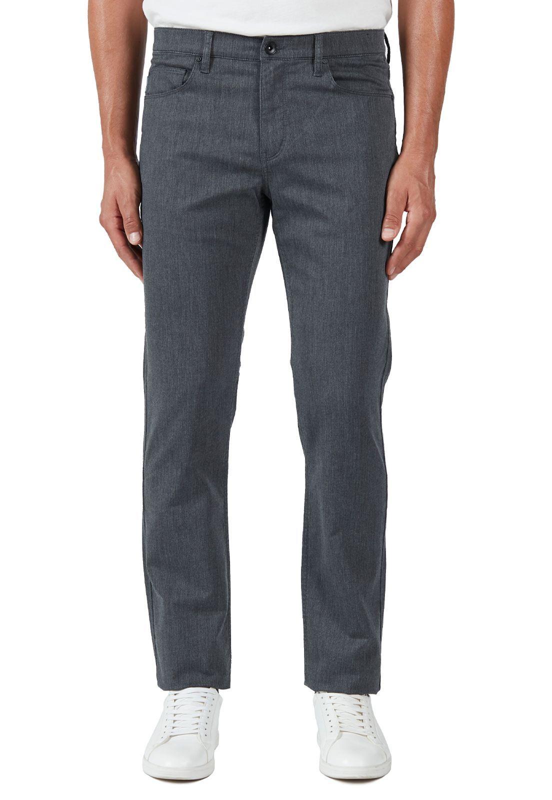 Pantalón melange marengo 5 bolsillos-0