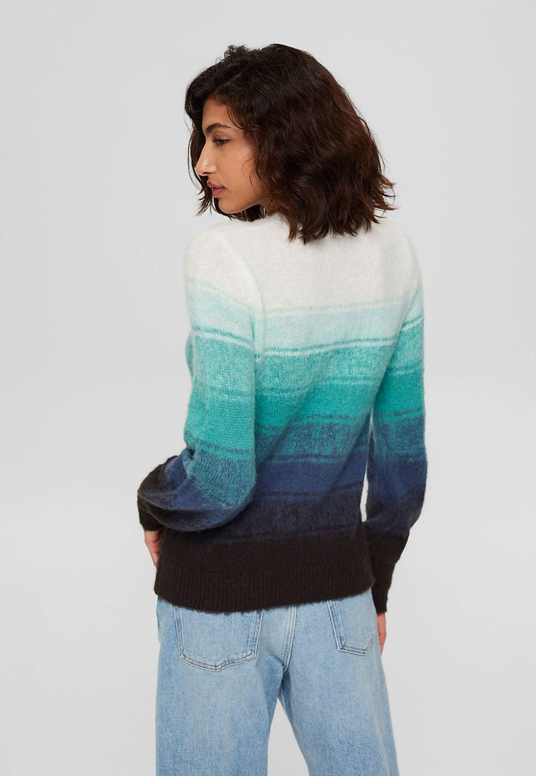Sweater Mujer A Rayas Esprit Multicolor-1