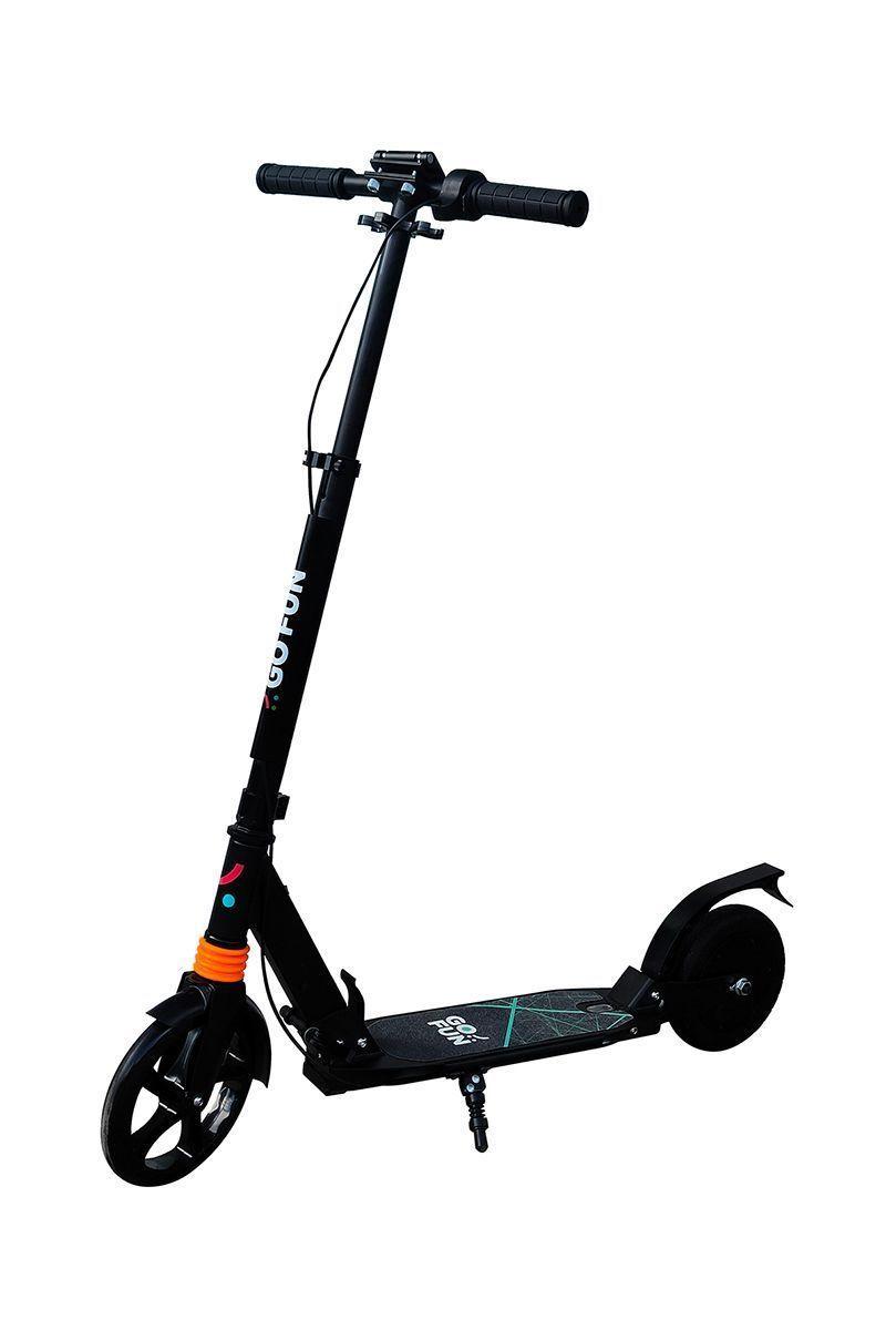 Scooter Eléctrico Plegable 15 Km Go Fun Negro-0