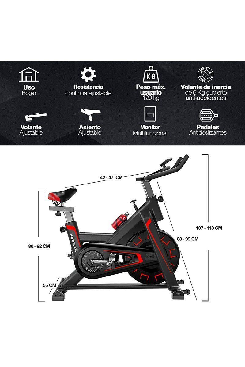 Pack Trotadora M201 + Spinning K730 Blanco-2