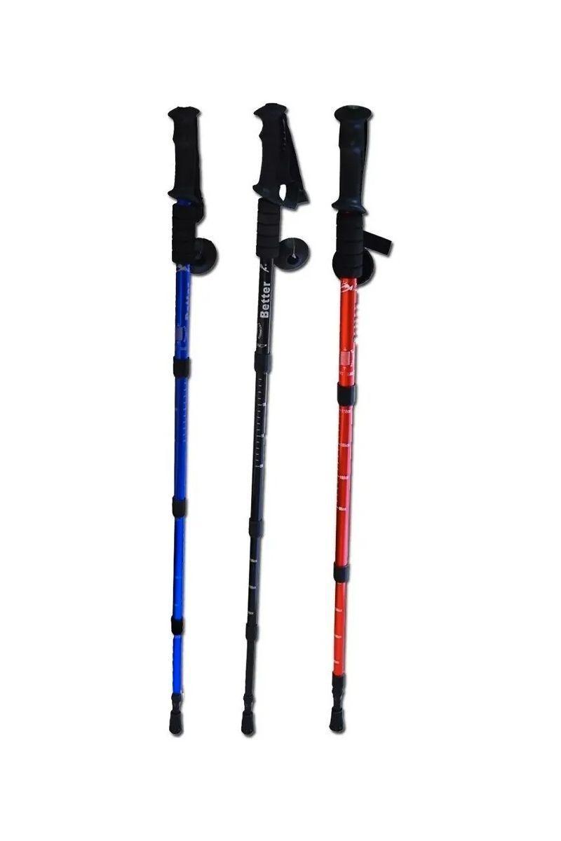 Pack 2 Bastónes Trekking Senderismo 3 Tramos Mango Antishock-2