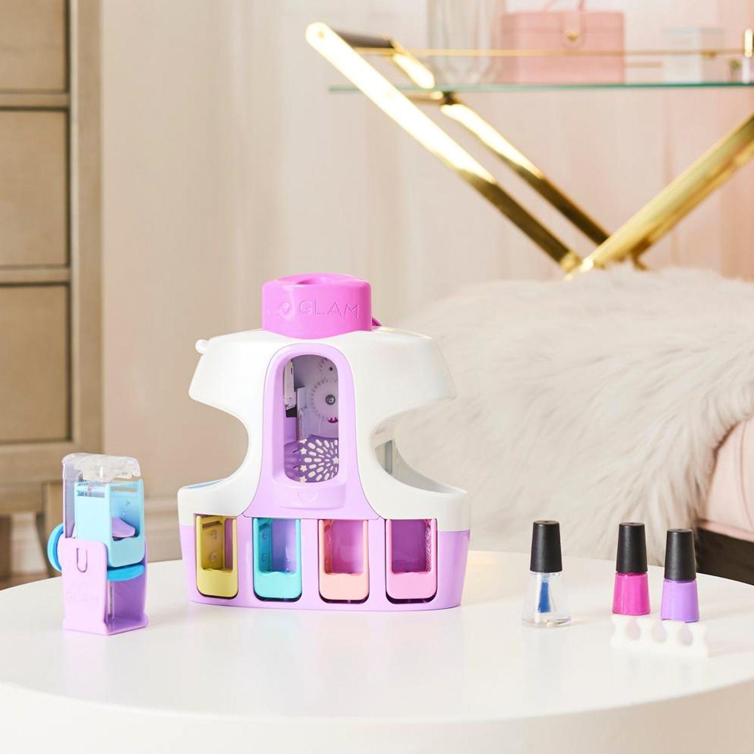 Set Manicure/ Pedicure Niñas 250 Estampados de Uñas "Go Glam" - Cool Maker-1