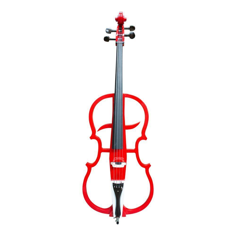 CELLO 4/4 ELECTRICO ROJO ETINGER-0