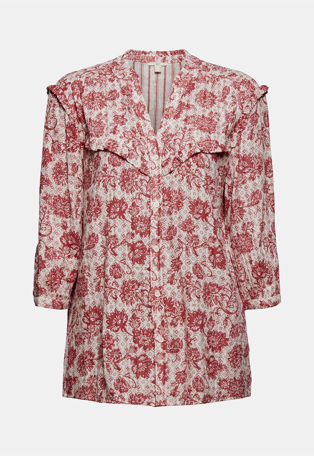 Blusa Doble Capa Estampada Esprit-3