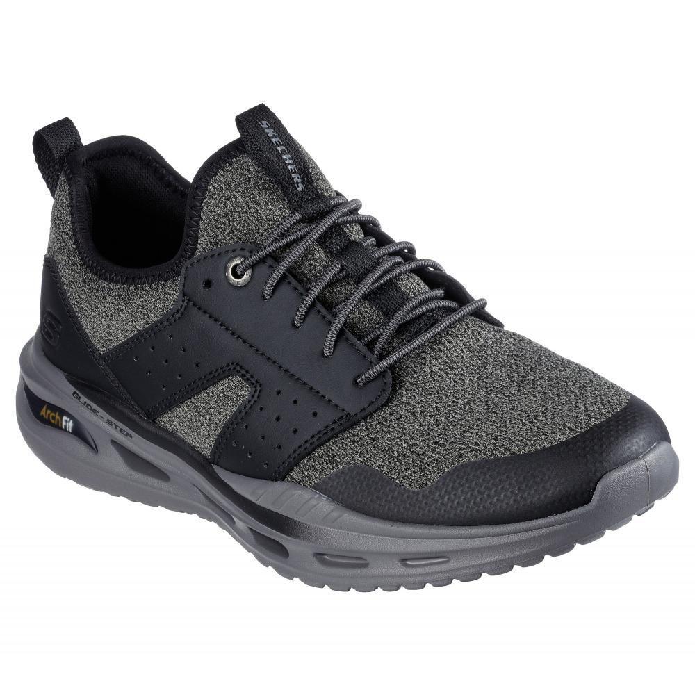 Zapatilla Hombre Arch Fit Orvan Negro Skechers-0