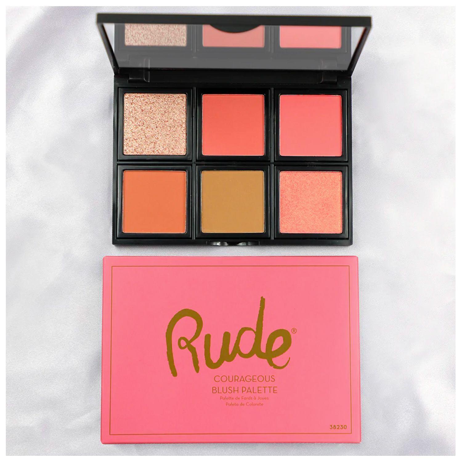 Paleta Blush/ Rubor "Courageous" Rude-1