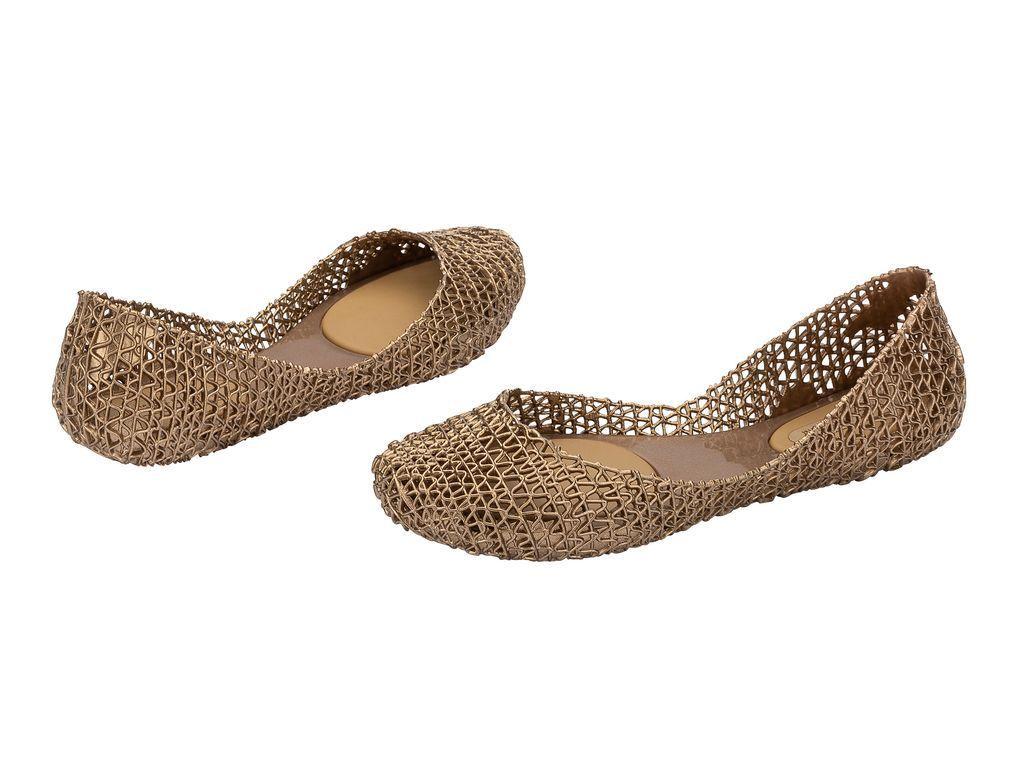 Ballerina Campana Papel Oro Metalizado Melissa-3