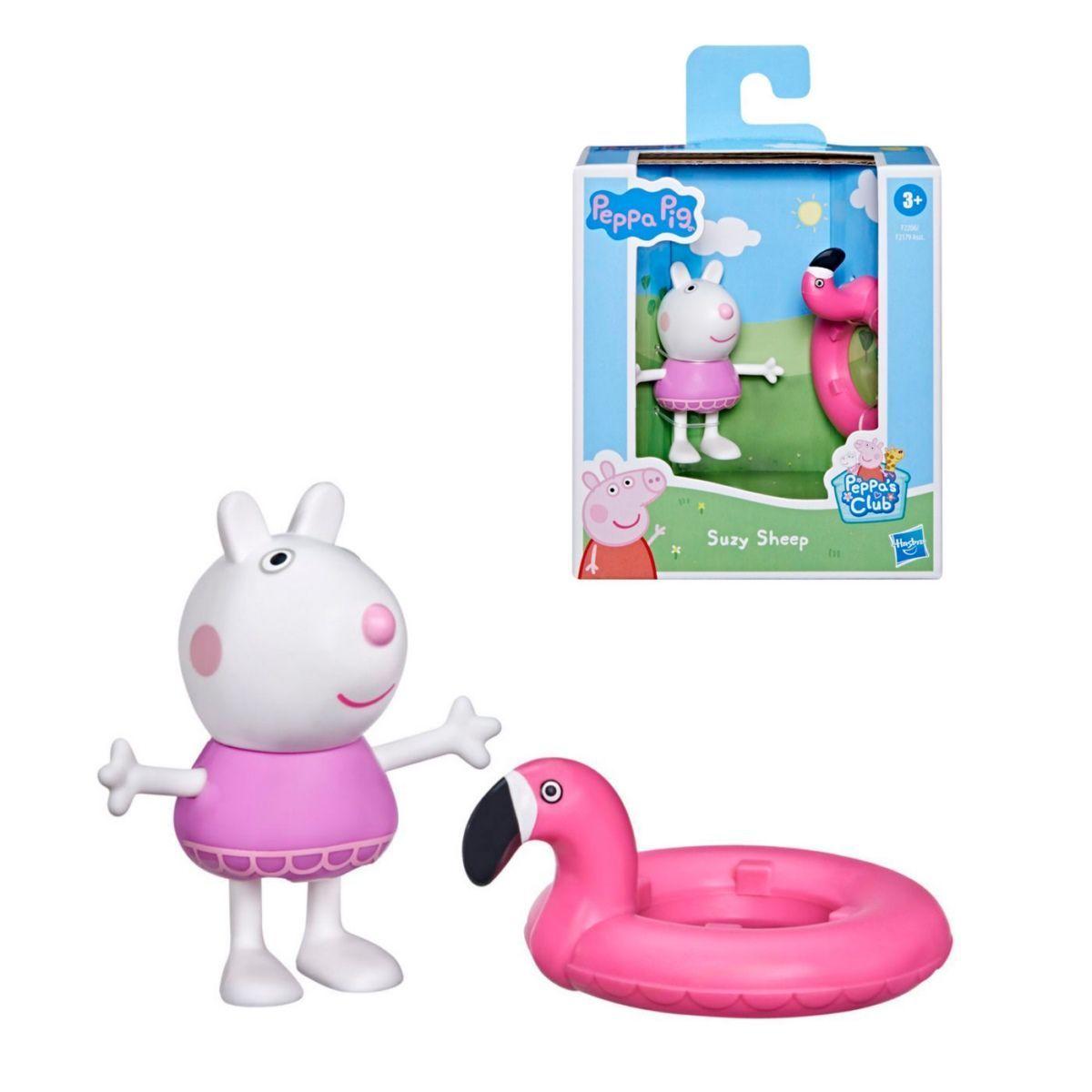 Figura Peppa Pig Amigos Divertidos - Suzy Sheep-0