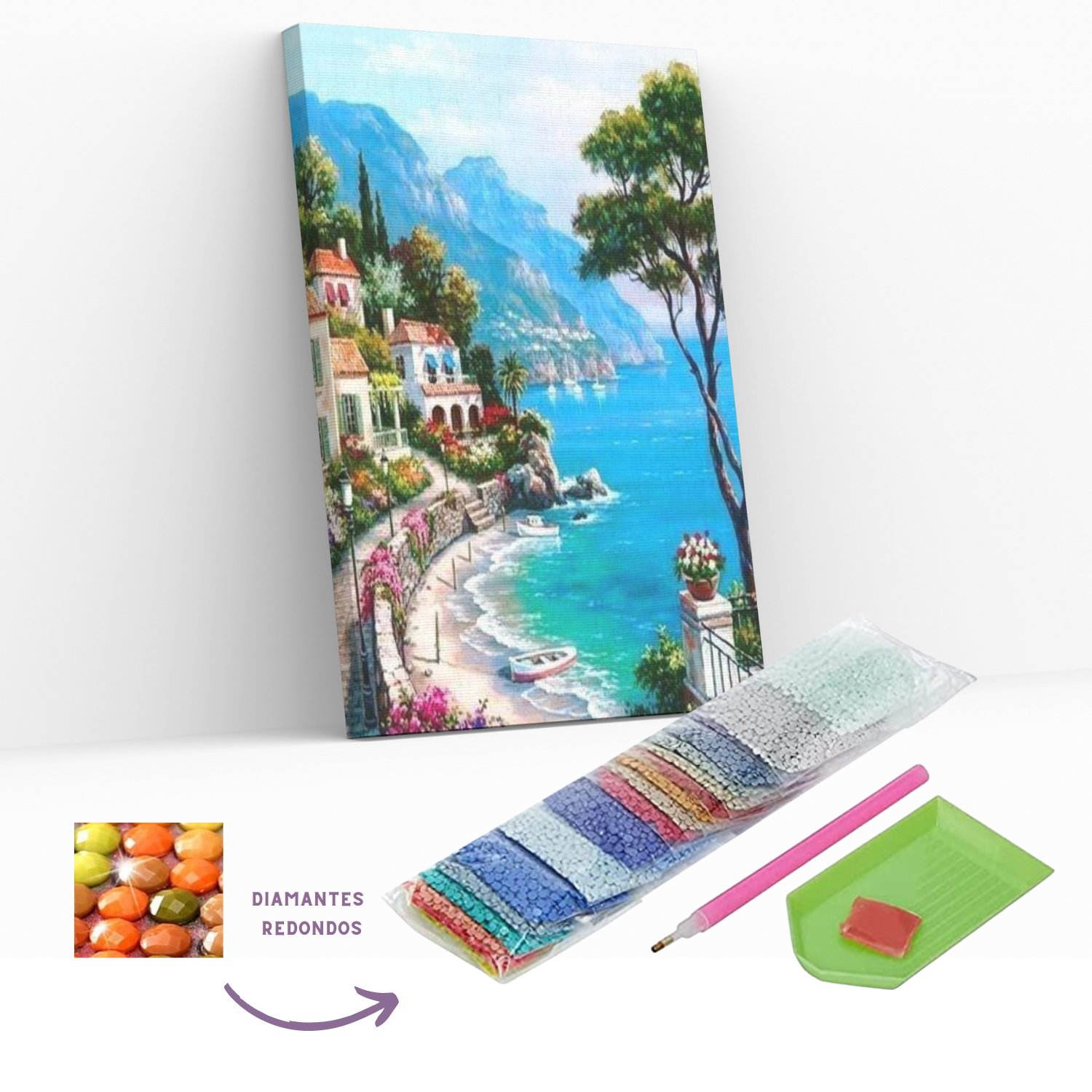 Pintura Diamante - Con Marco - 40x50 Diamond Painting 42-1