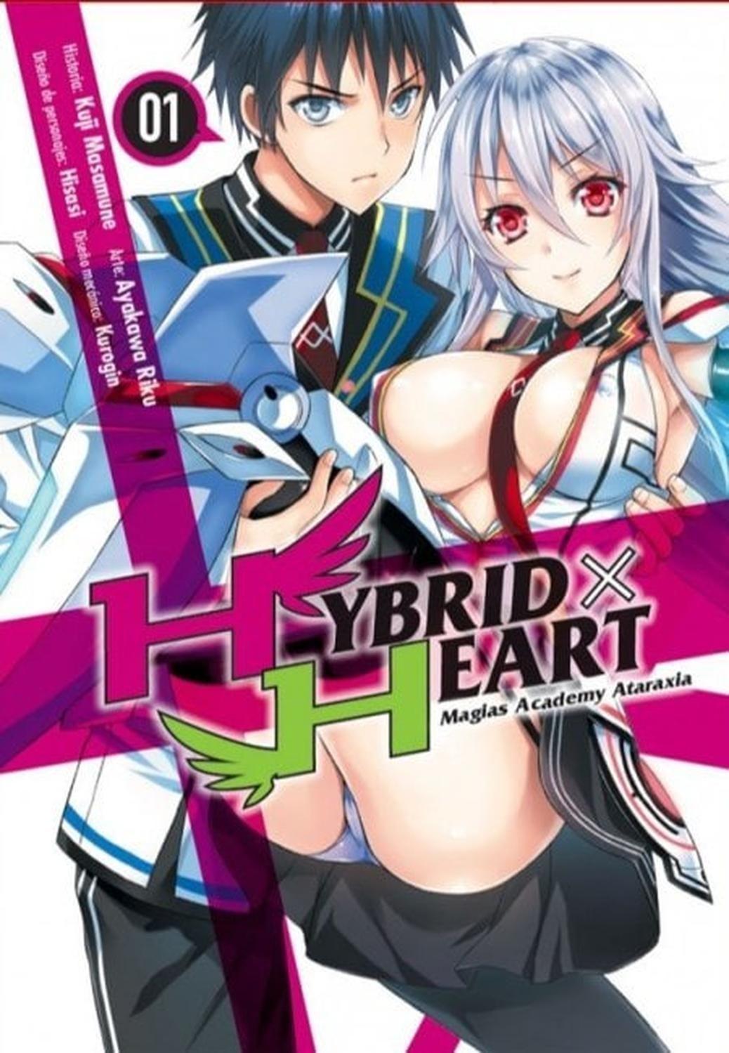 Manga Hybrid X Heart - Magias Academy Ataraxia 01 - México-0