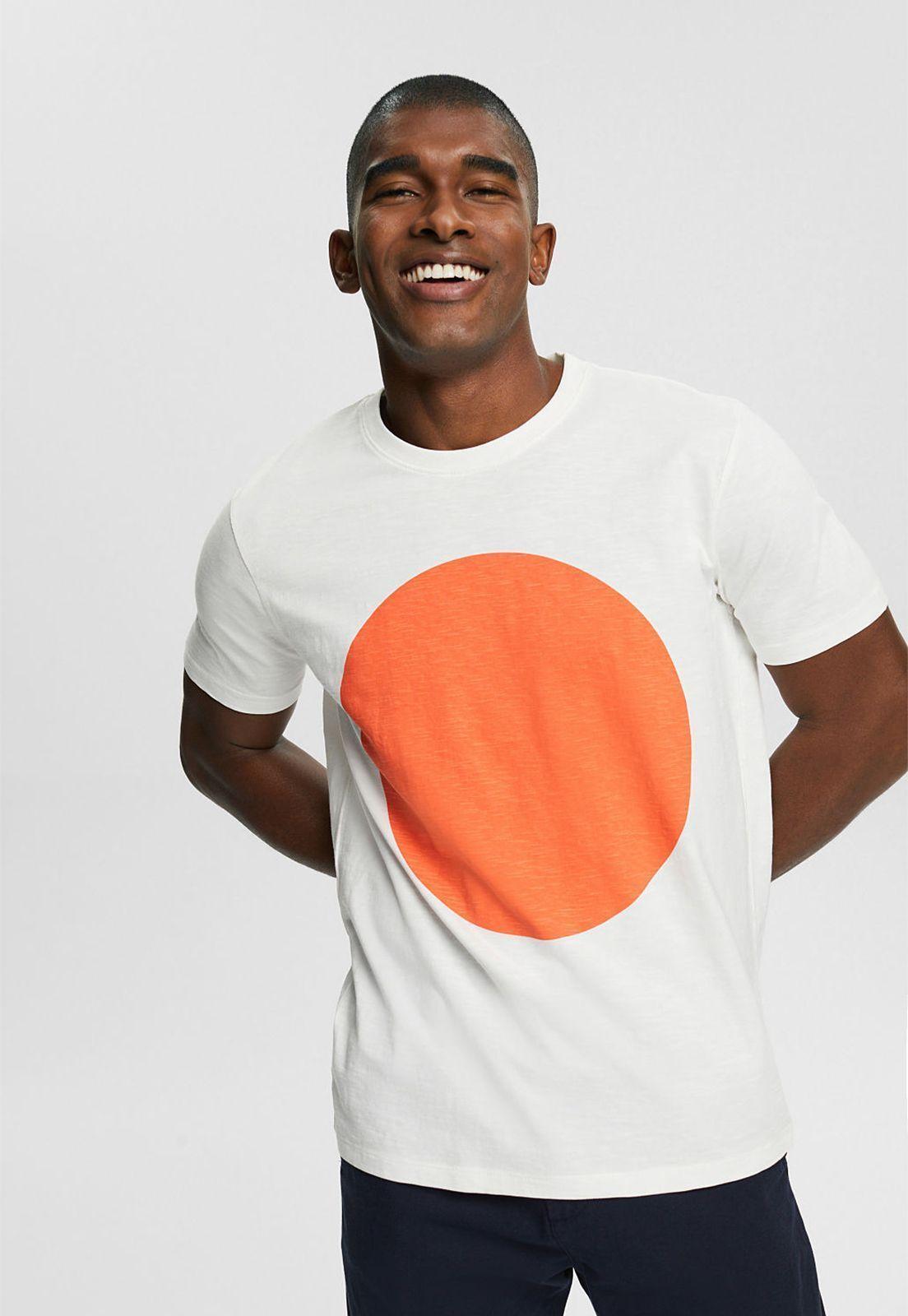 Polera Con Estampado Esprit-0