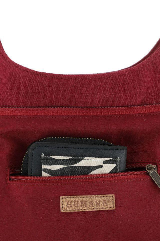 Cartera Hombro Lupe Burdeo Humana-2