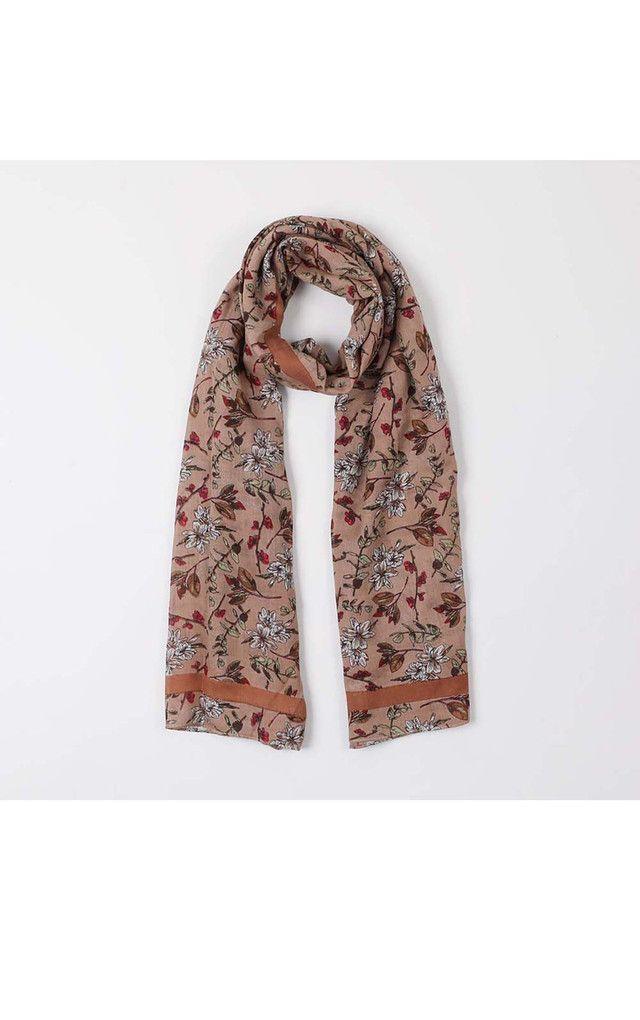 Pañuelo Estampado Rosado Garden i-D-0