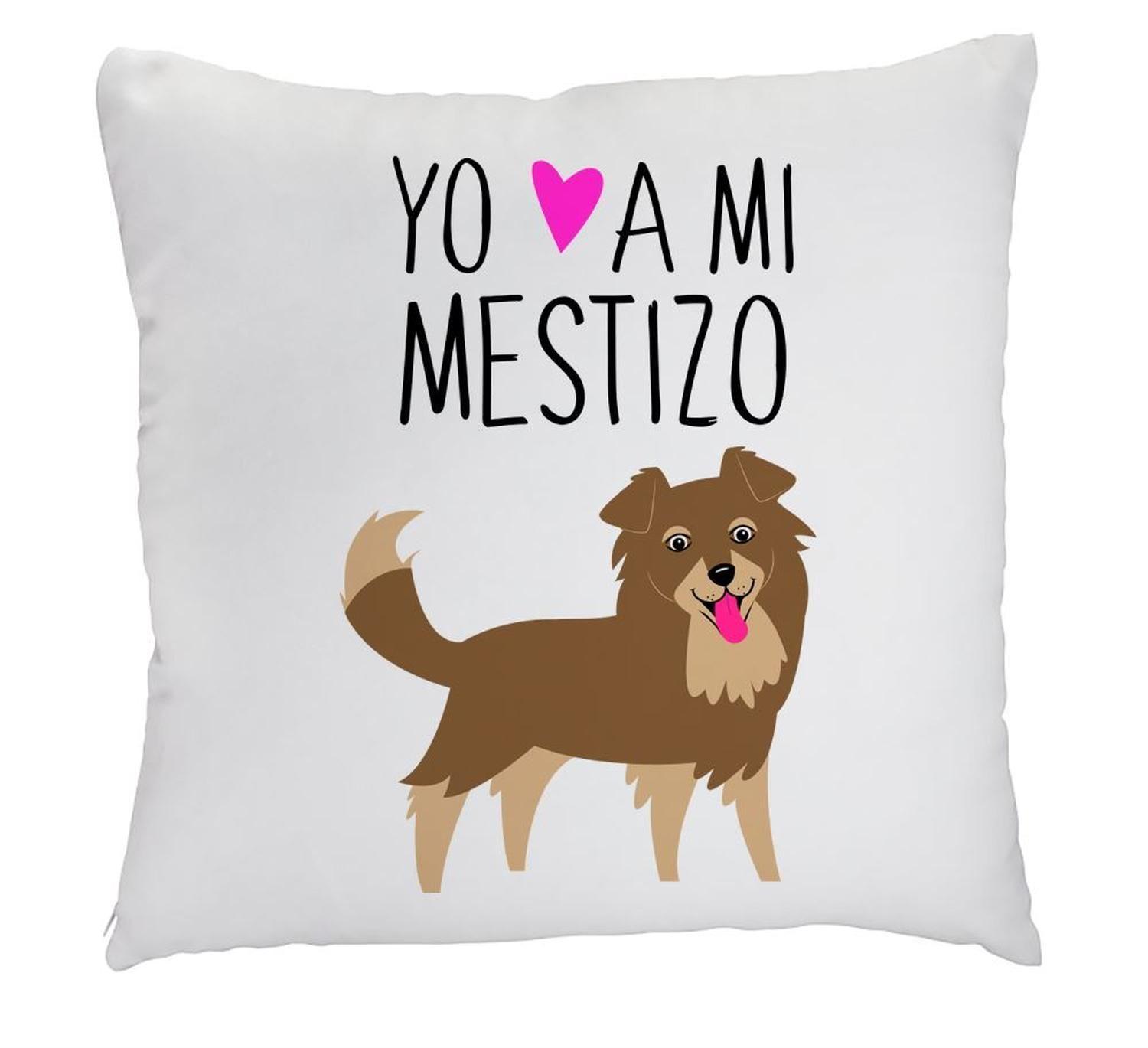 Cojín - Mestizo de pelo largo-0