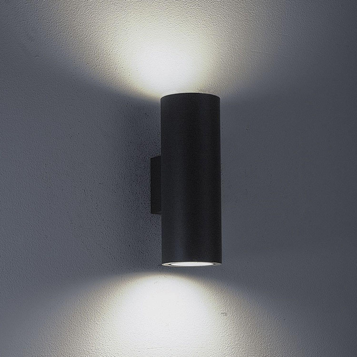 Apliqué Bidireccional LED Incorporado Negro 2*5W-5