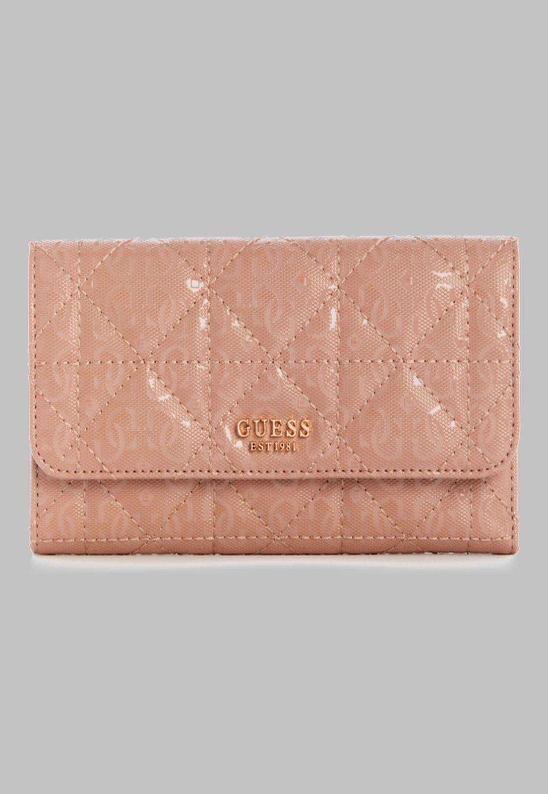 Billetera Guess Malia Slg Multi Clutch Bst Crema-34