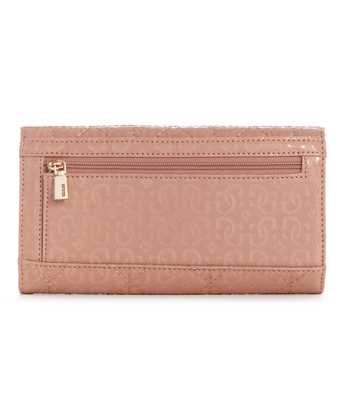 Billetera Guess Malia Slg Multi Clutch Bst Crema-21