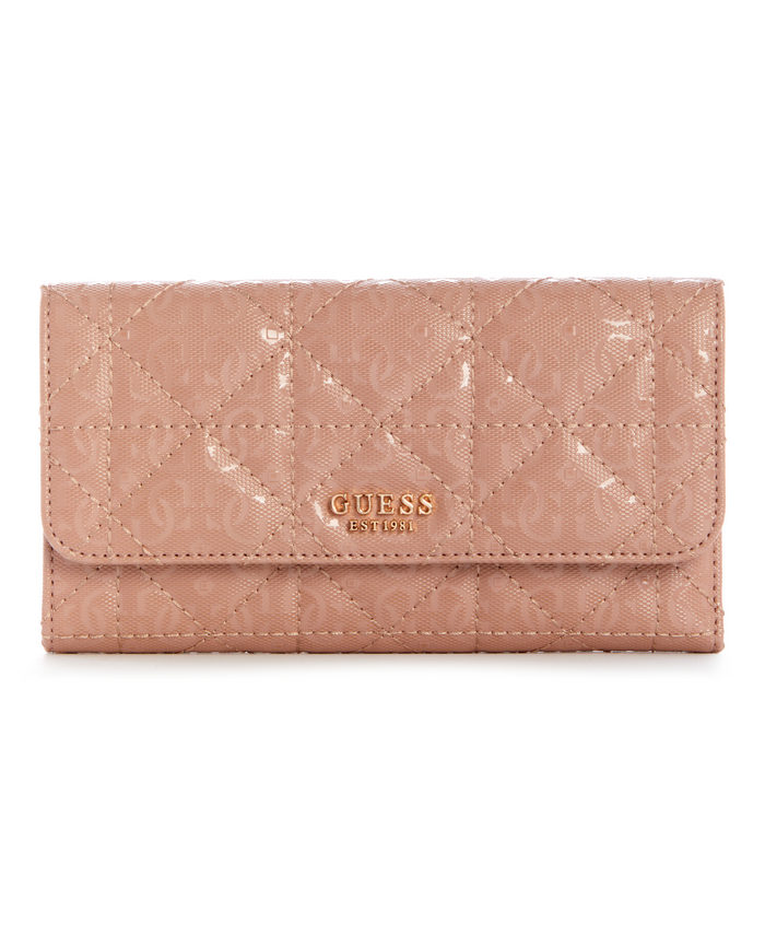 Billetera Guess Malia Slg Multi Clutch Bst Crema-1