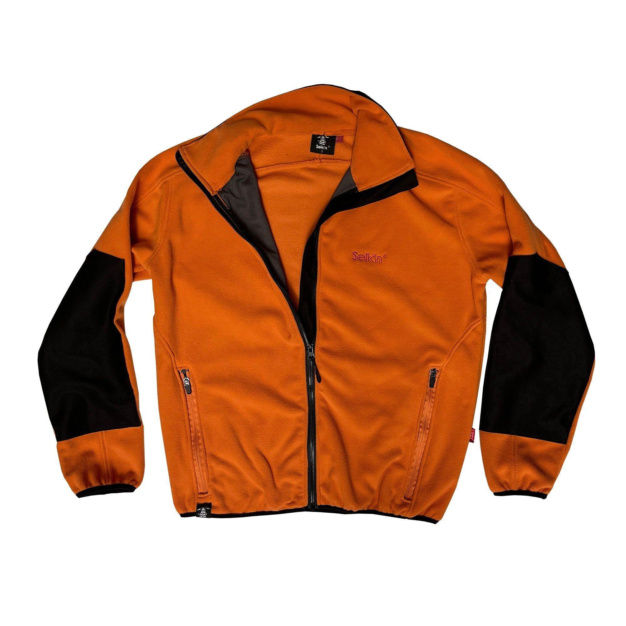 Chaqueta de Polar TMF'200 Modelo Hombre Color Naranjo-5