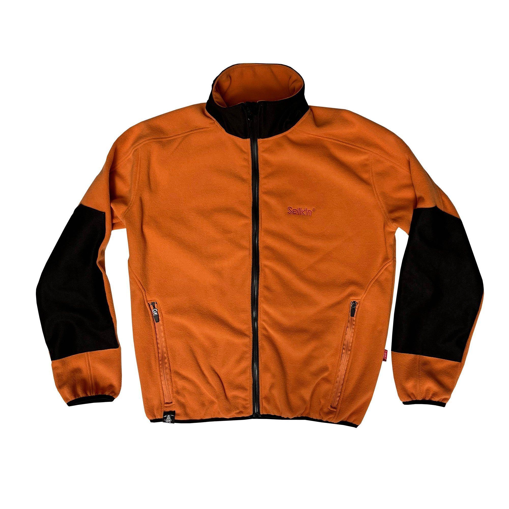 Chaqueta de Polar TMF'200 Modelo Hombre Color Naranjo-4