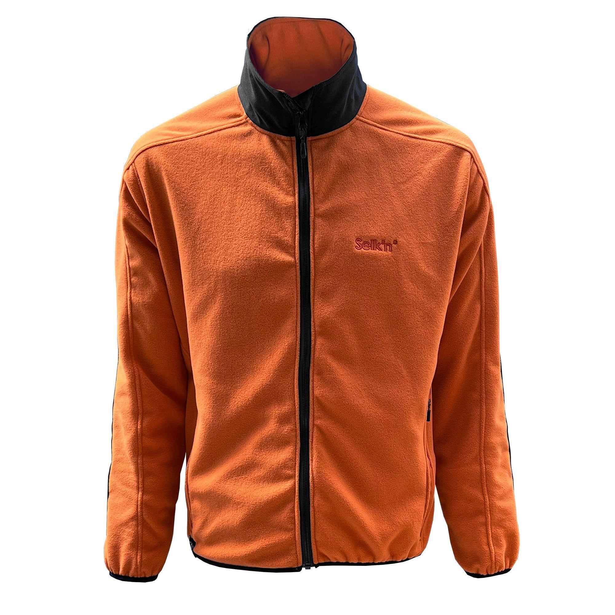 Chaqueta de Polar TMF'200 Modelo Hombre Color Naranjo-0