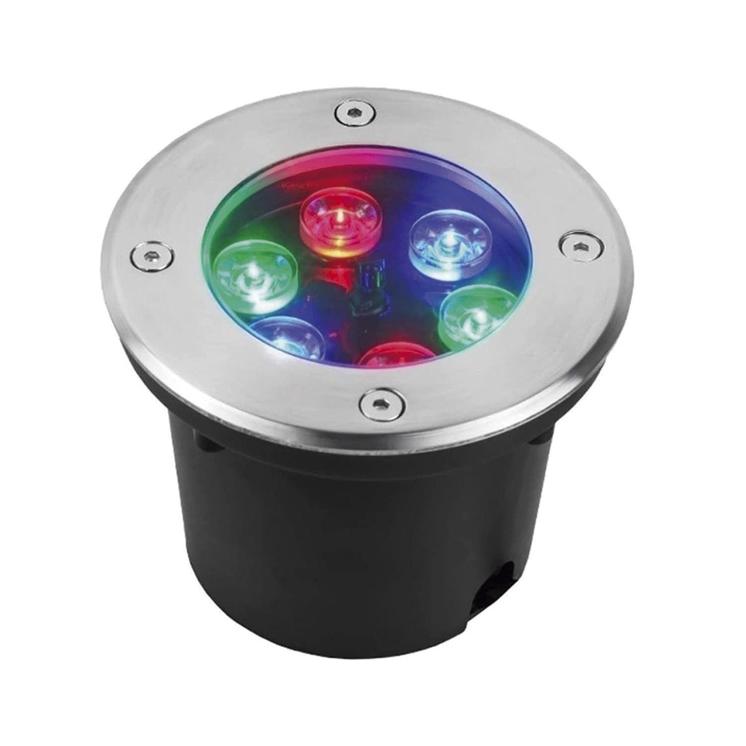 Foco LED Piso 6W 220V RGB-0