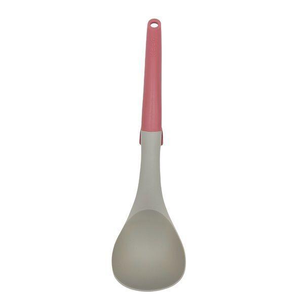Cucharon Nylon Diseño Rosa Keep-2