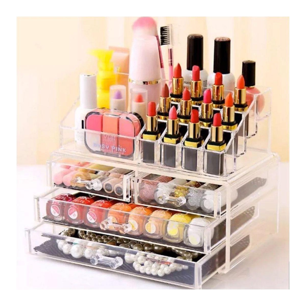 Organizador De Maquillaje Cosmetiquero Joyero Acrilico-5