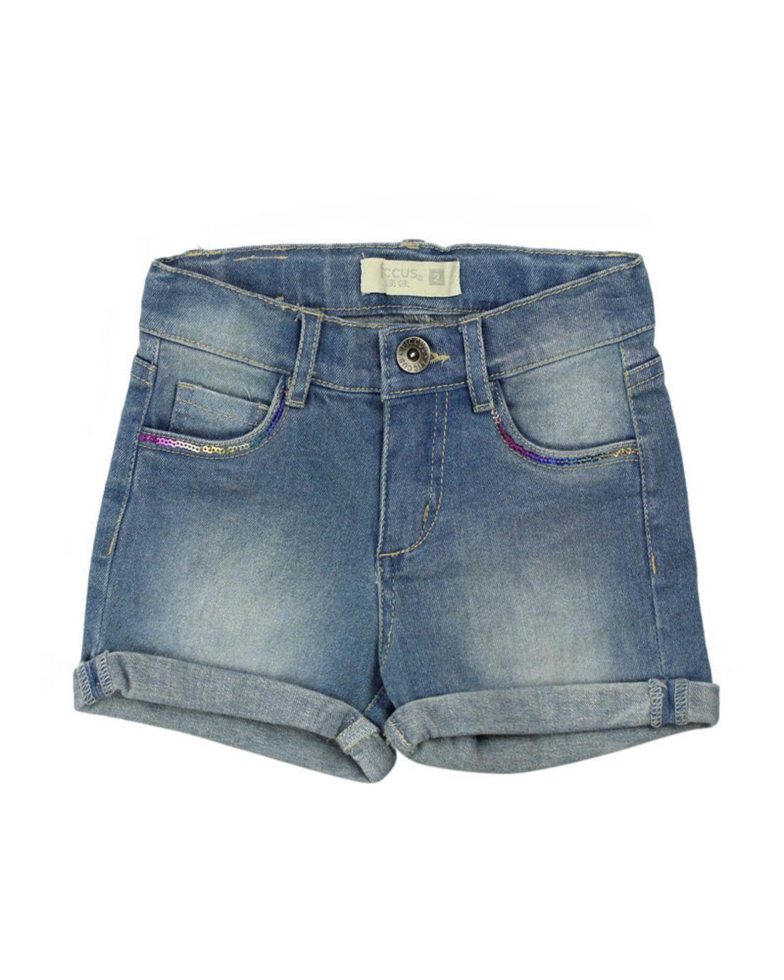 Short Kids Niña Jeans Transversal Ficcus-0