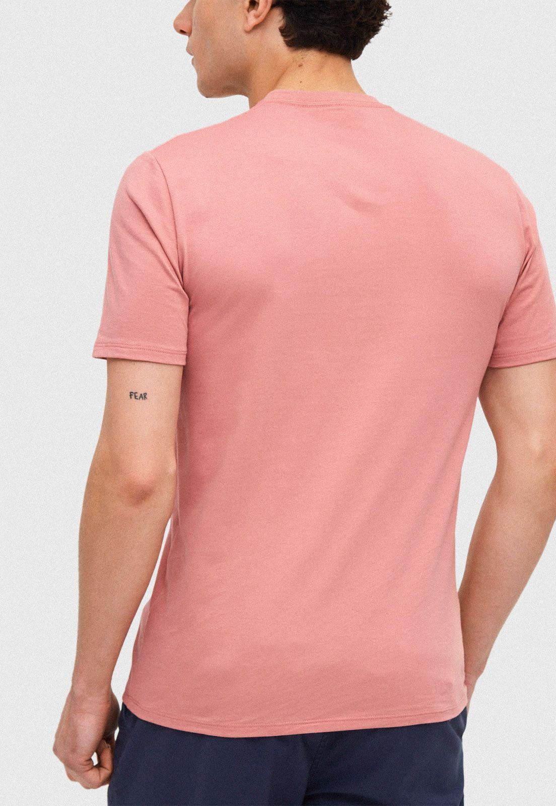 Polera Crew neck Marco Coral-1