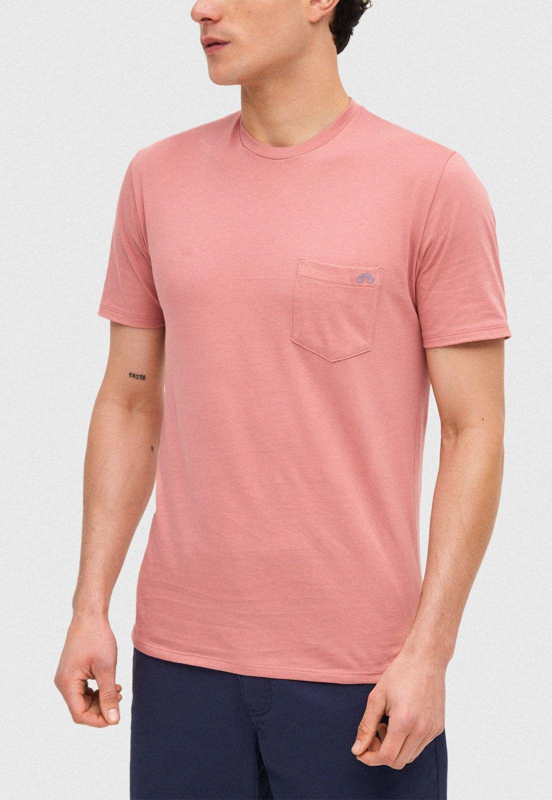 Polera Crew neck Marco Coral-0