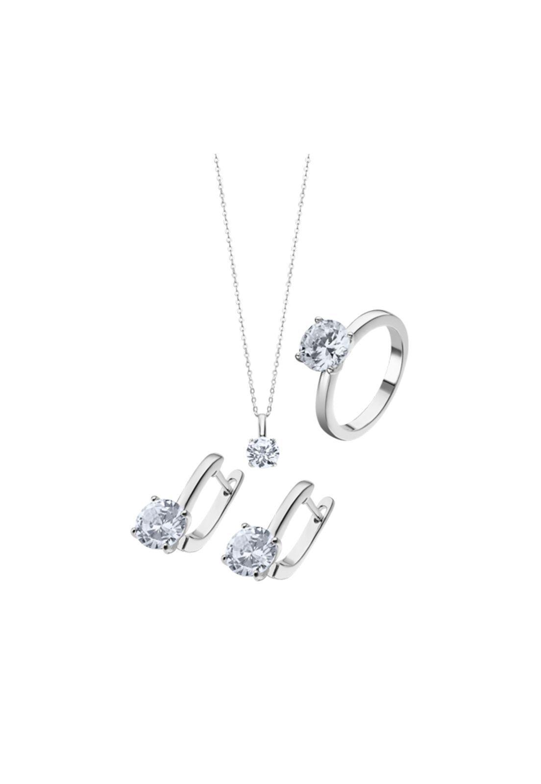 Conjunto Plata LP3118-6/316 Lotus Silver Mujer Tre-0