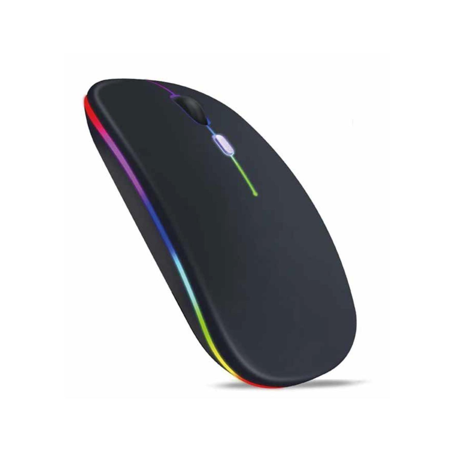 Mouse Gamer Inalambrico Retroiluminado USB 1600 DPI Reptilex-0