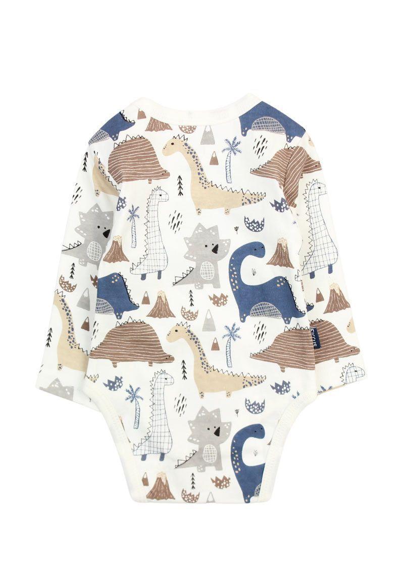 Set body newborn niño m/larga jurassic 100-2