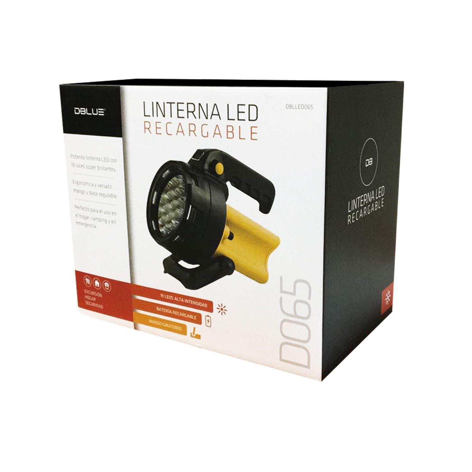 Linterna Foco Led Recargable Multifuncion Para Camping-4