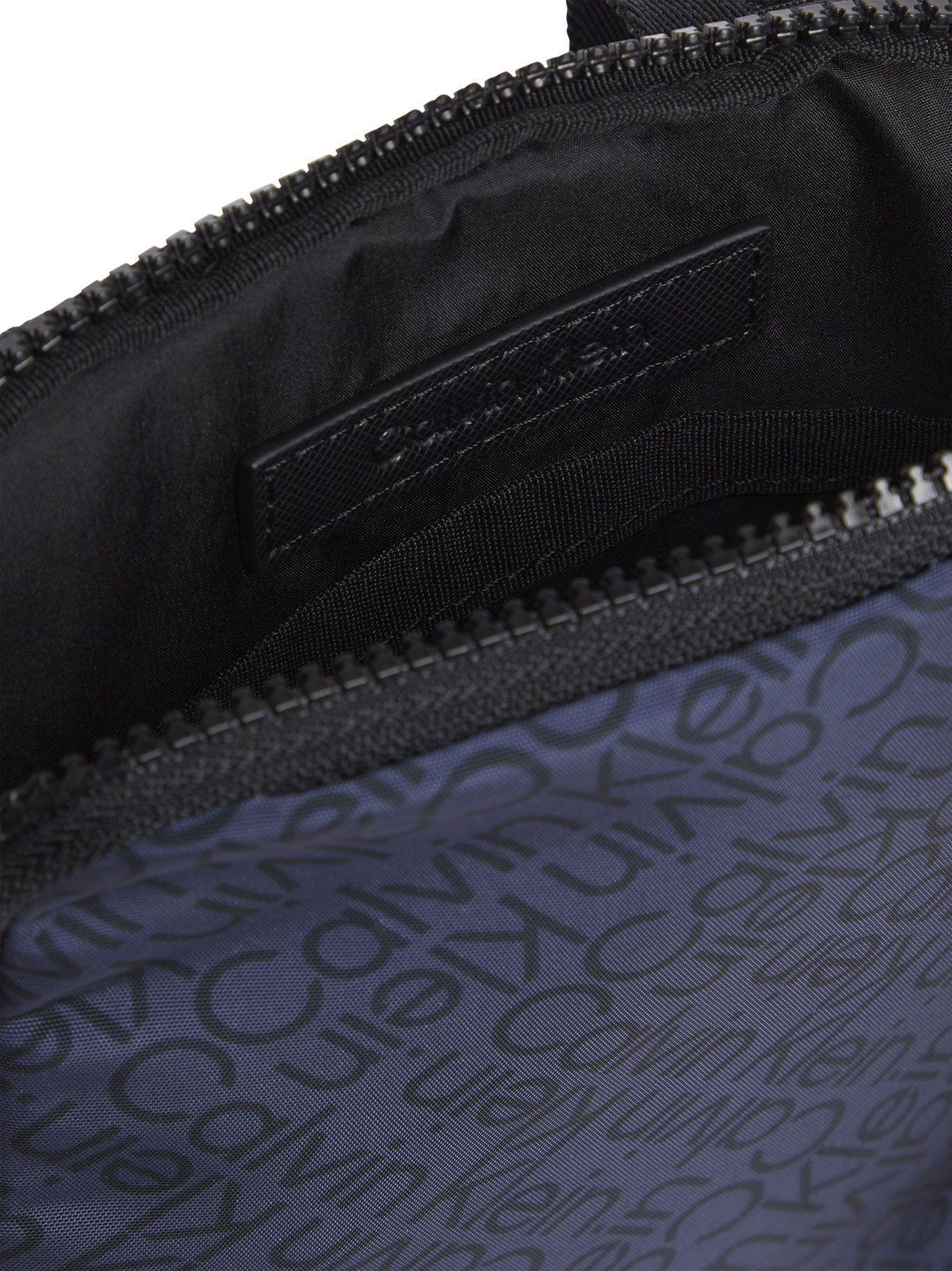 Messenger Ck Code Flatpack Azul Calvin Klein-2