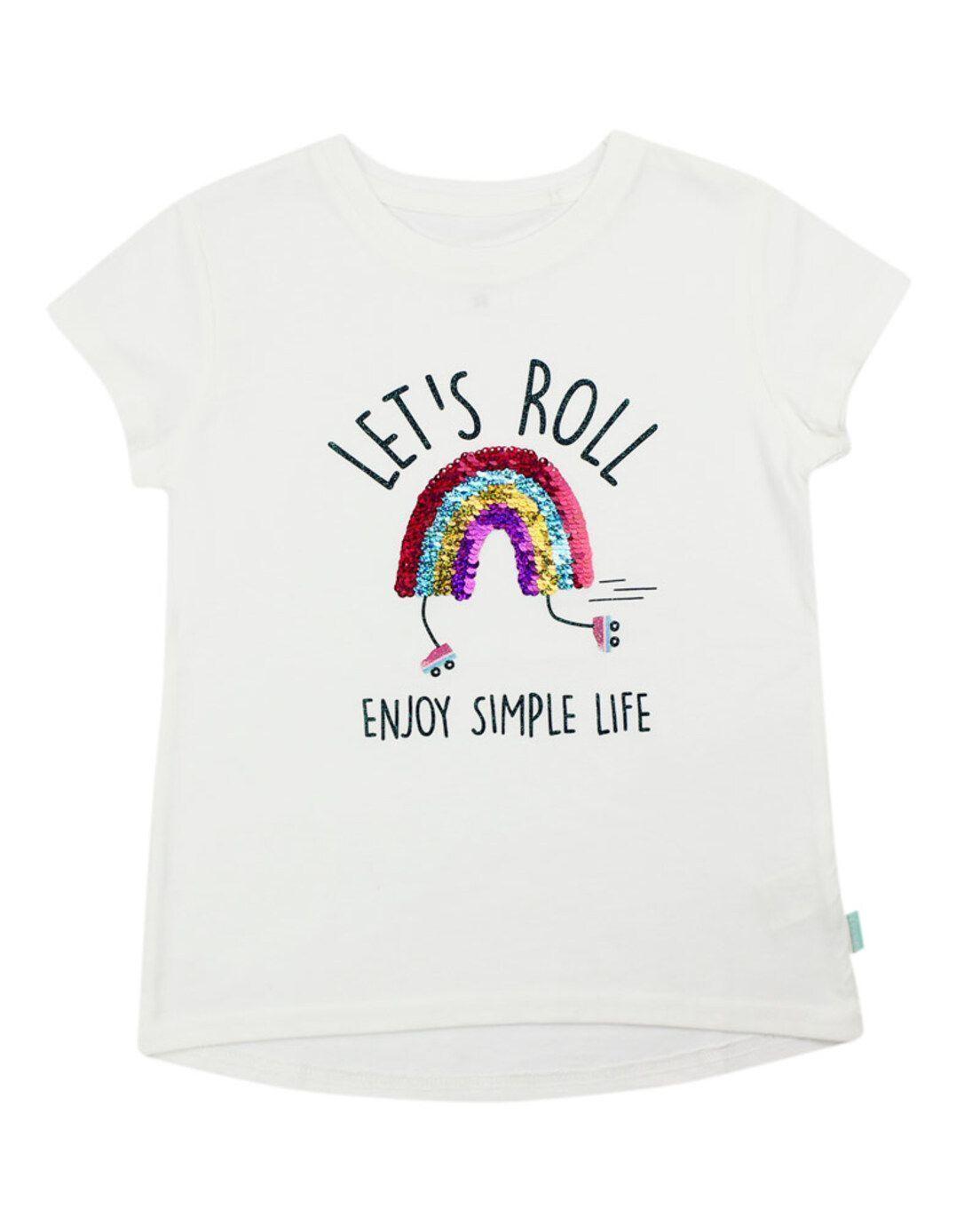 Polera Kids Niña Lentejuelas Day To Day Ficcus-12
