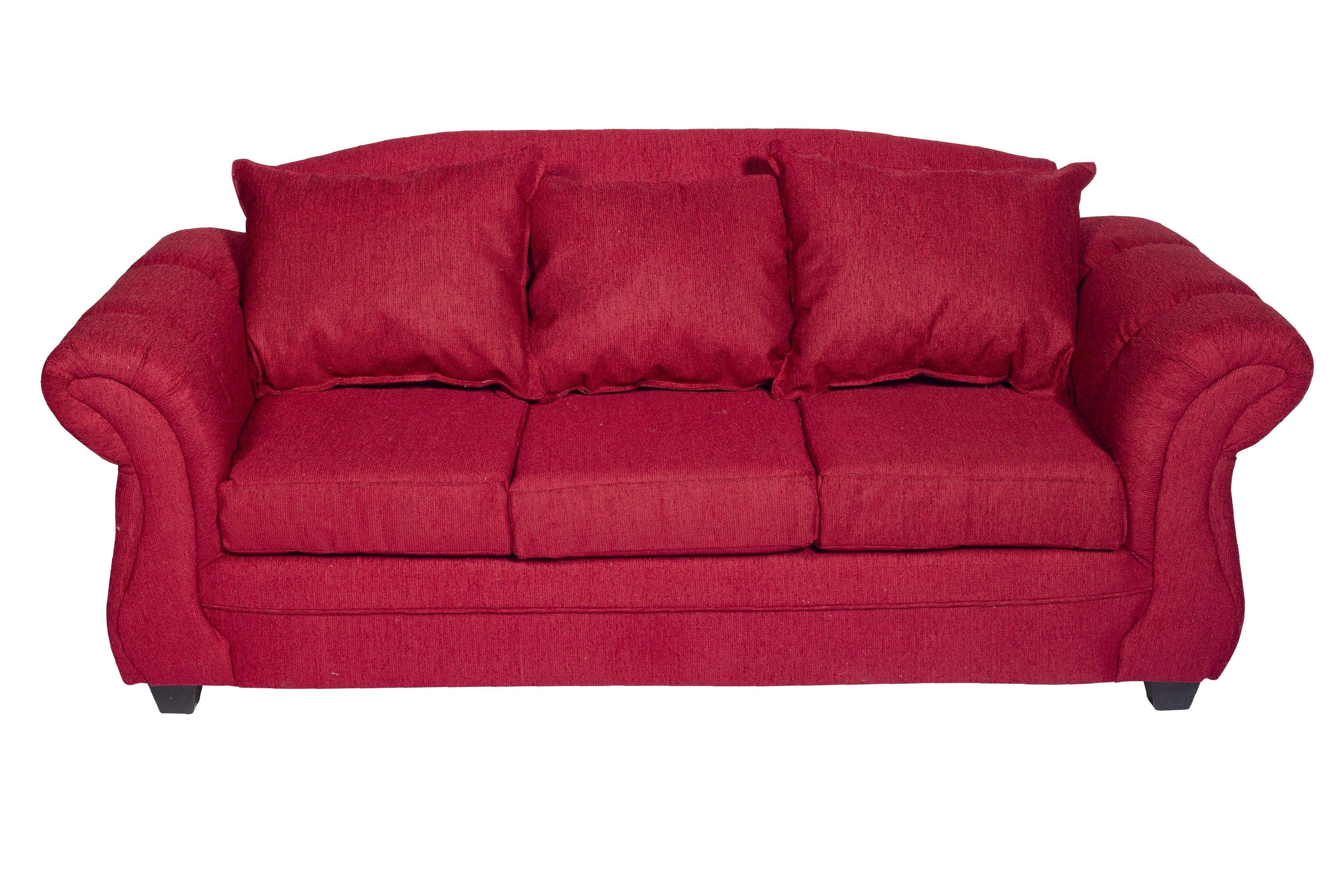 Sofá Palermo 3C Rojo-1