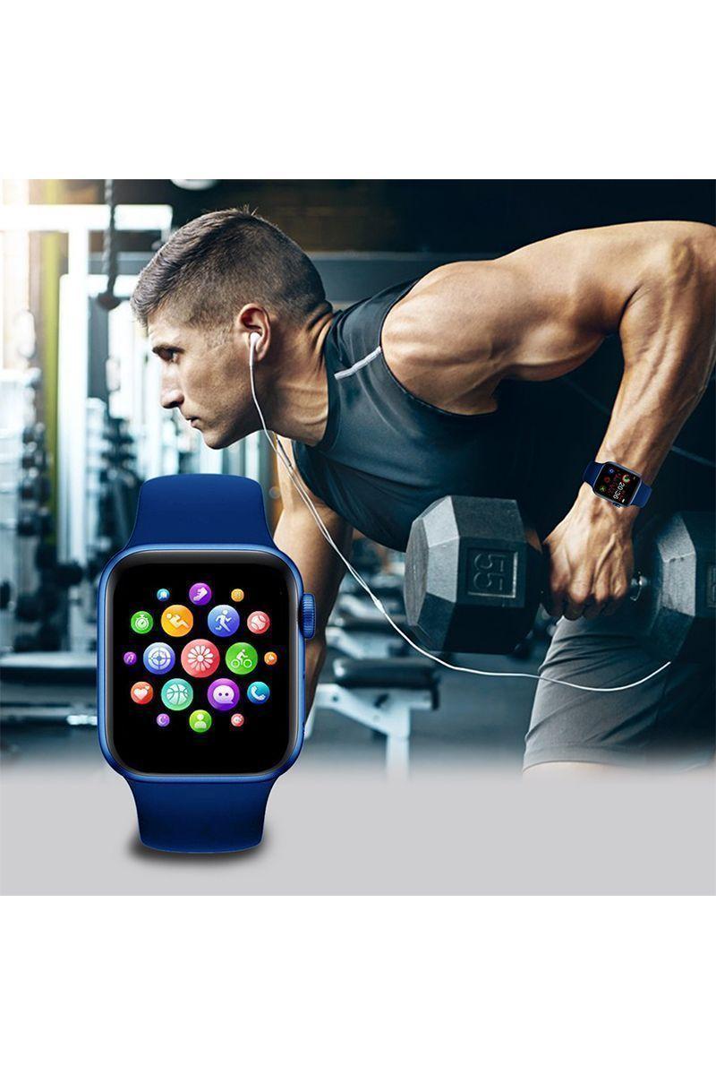 Reloj Inteligente Smartwatch X6 Azul-5