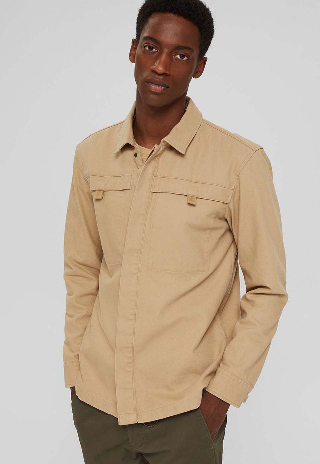 Camisa Calce Regular Lisa Esprit-0