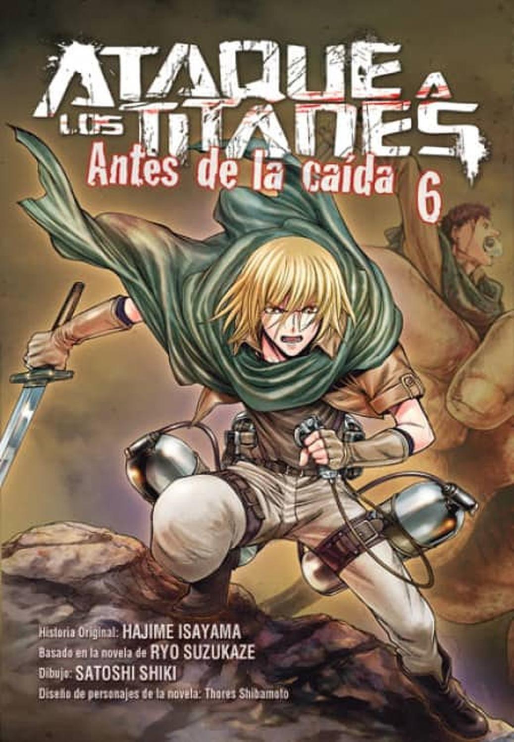 Manga Ataque A Los Titanes - Antes De La Caída 06 - España-0