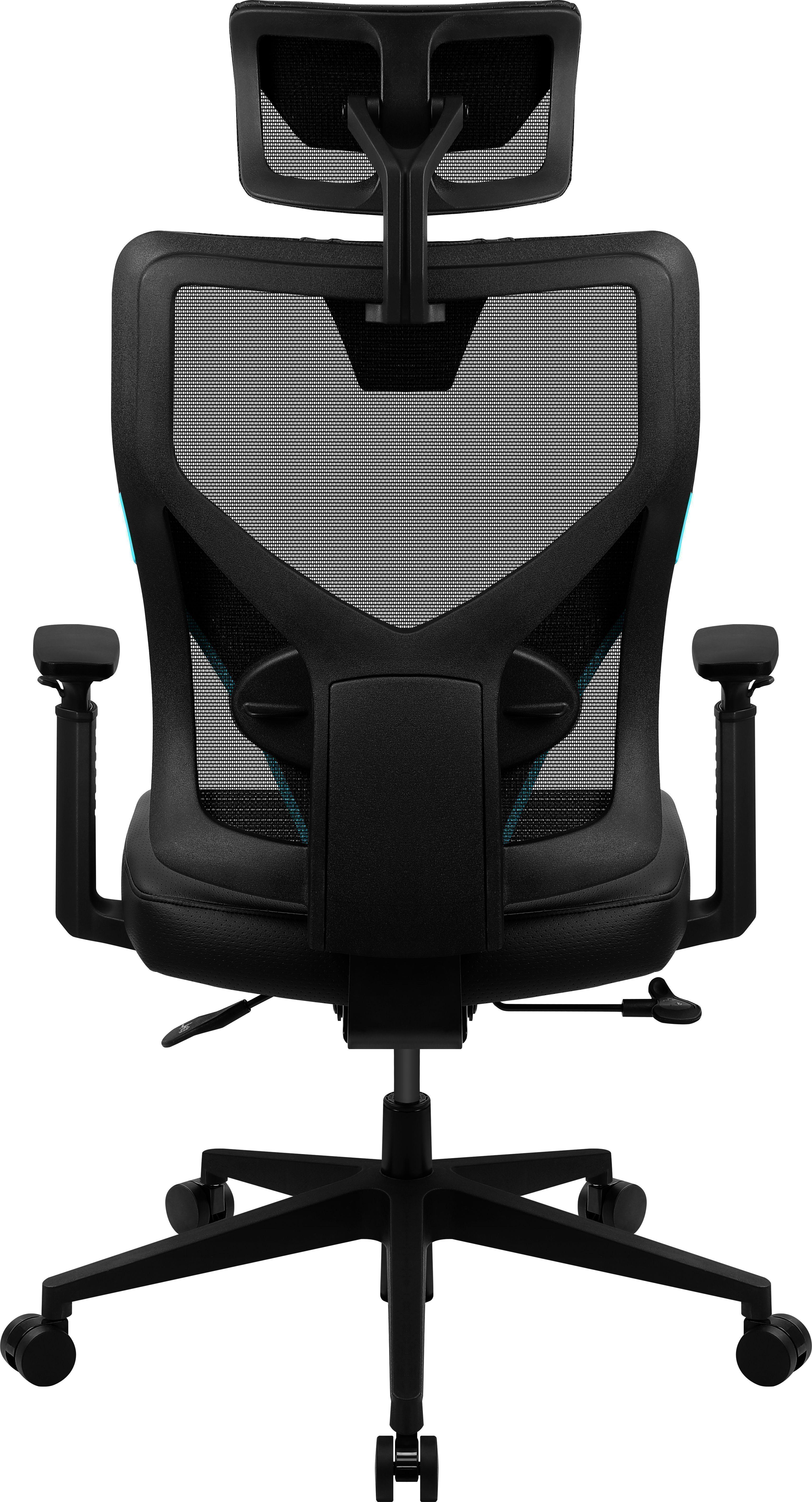 Silla Gamer Profesional ThunderX3 Yama1,Negro/Azul-1