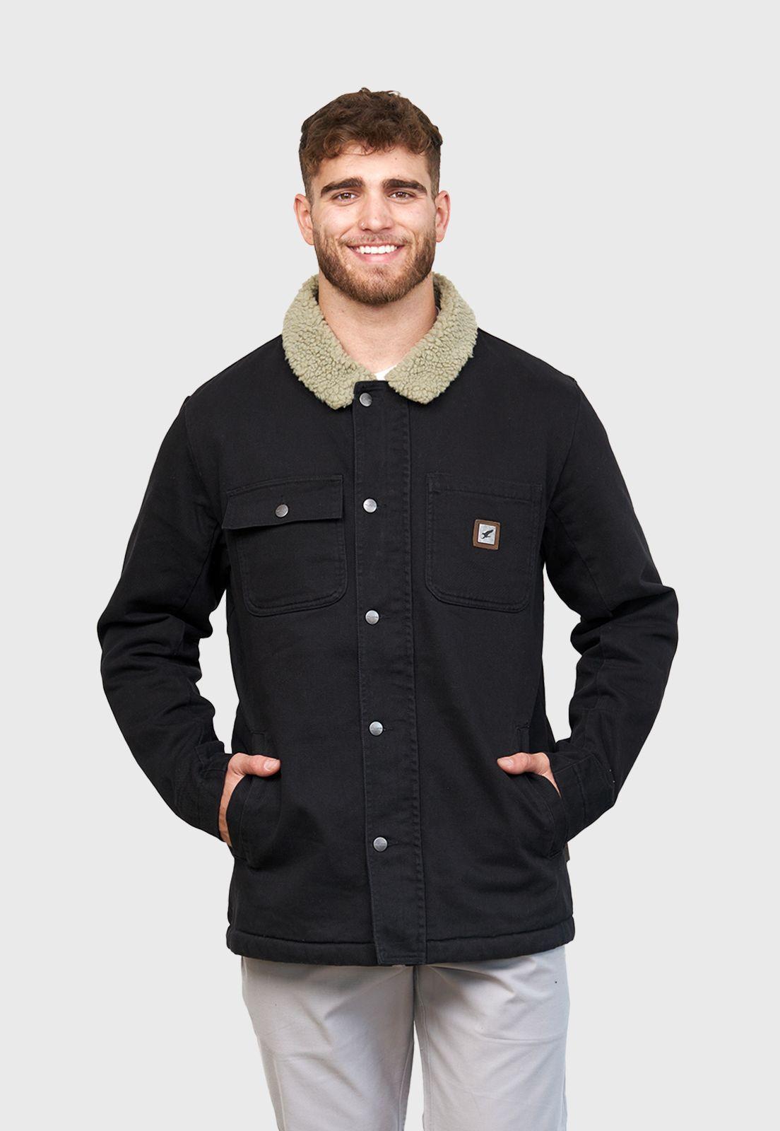 Chaqueta Jeans Chiporro Perambulate V2 Negro Falcone-0