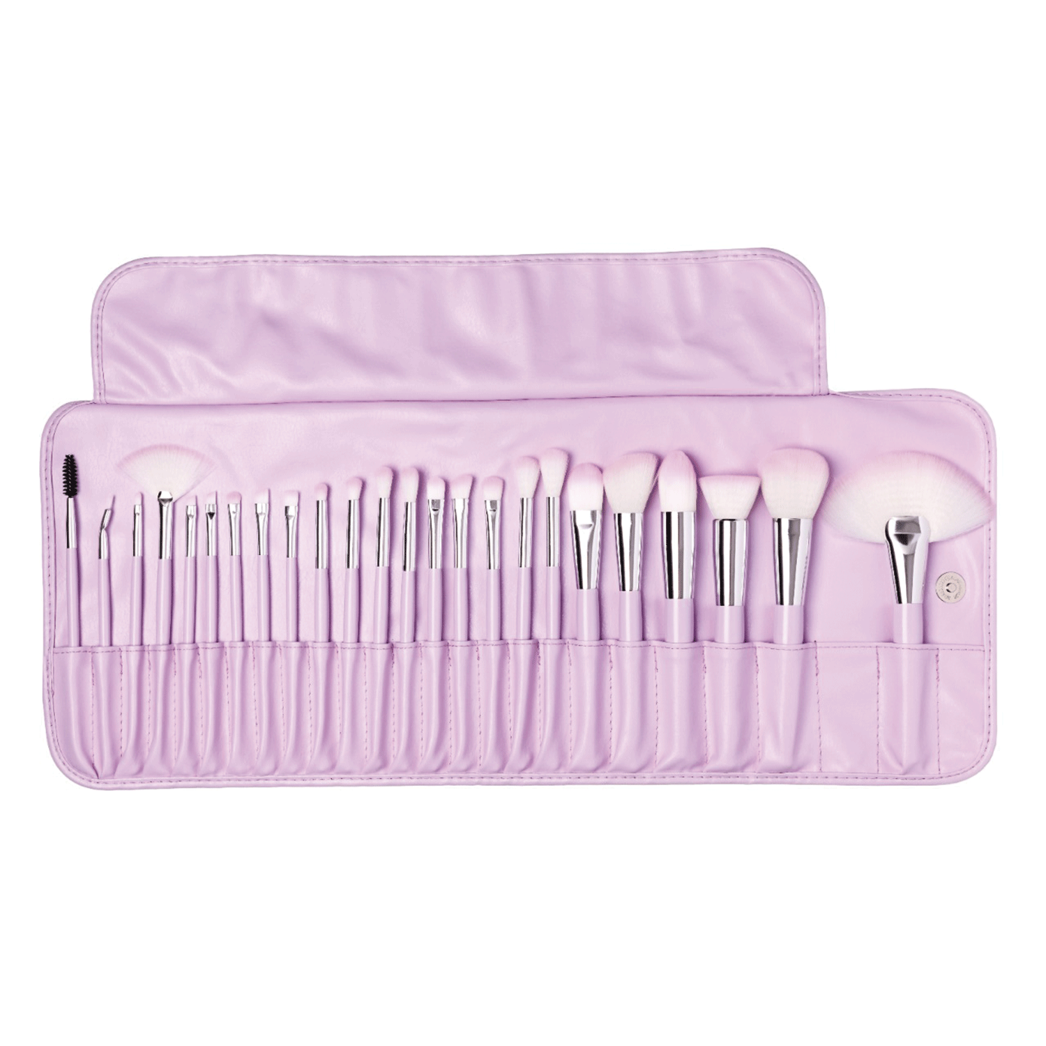Pack Paleta De Sombra "Ilena"+ Set 24 Brochas Pastel Marshmallow de Beauty Creations-5