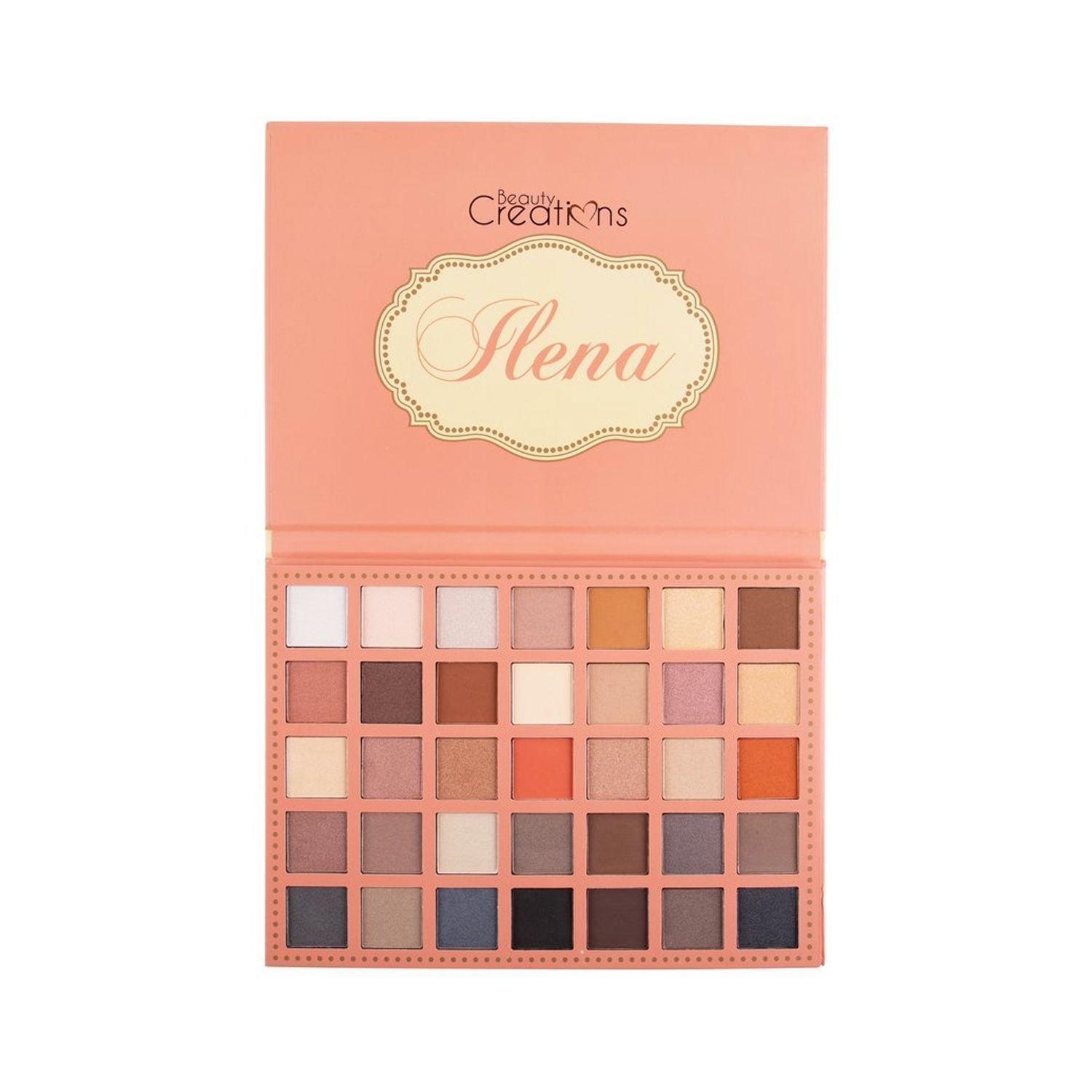 Pack Paleta De Sombra "Ilena"+ Set 24 Brochas Pastel Marshmallow de Beauty Creations-1