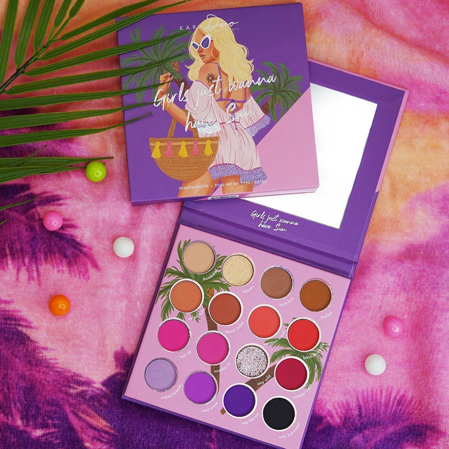 Paleta de Sombras "Girls Just Wanna Have Sun" Kara Beauty-6