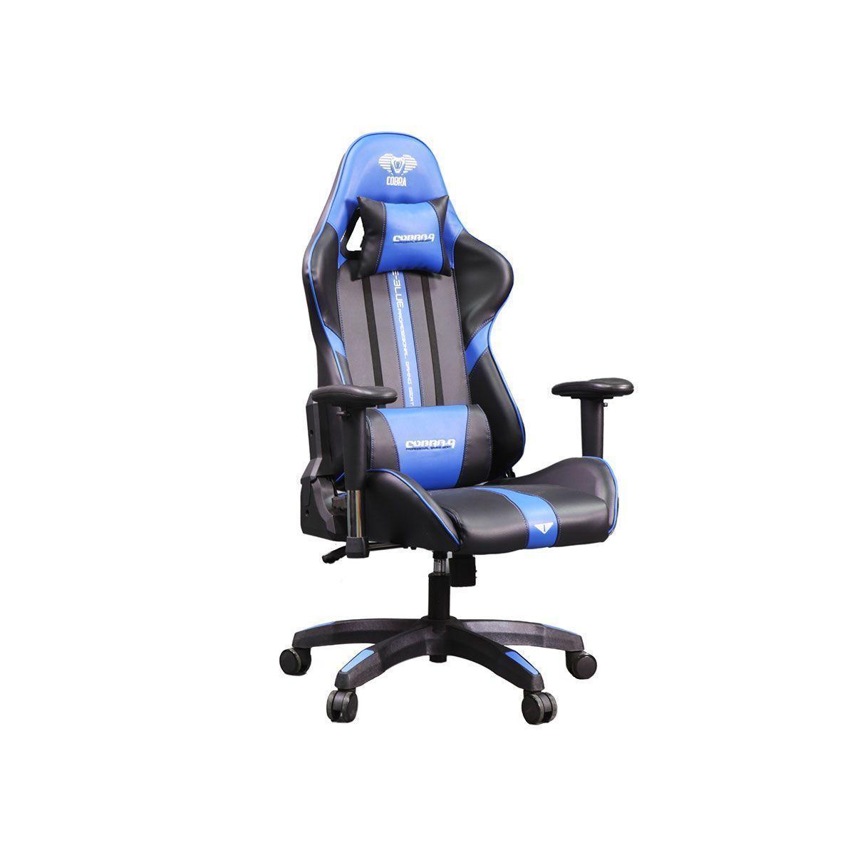 Silla Gamer Pro E-Blue Cobra Gaming Blue/Black-0