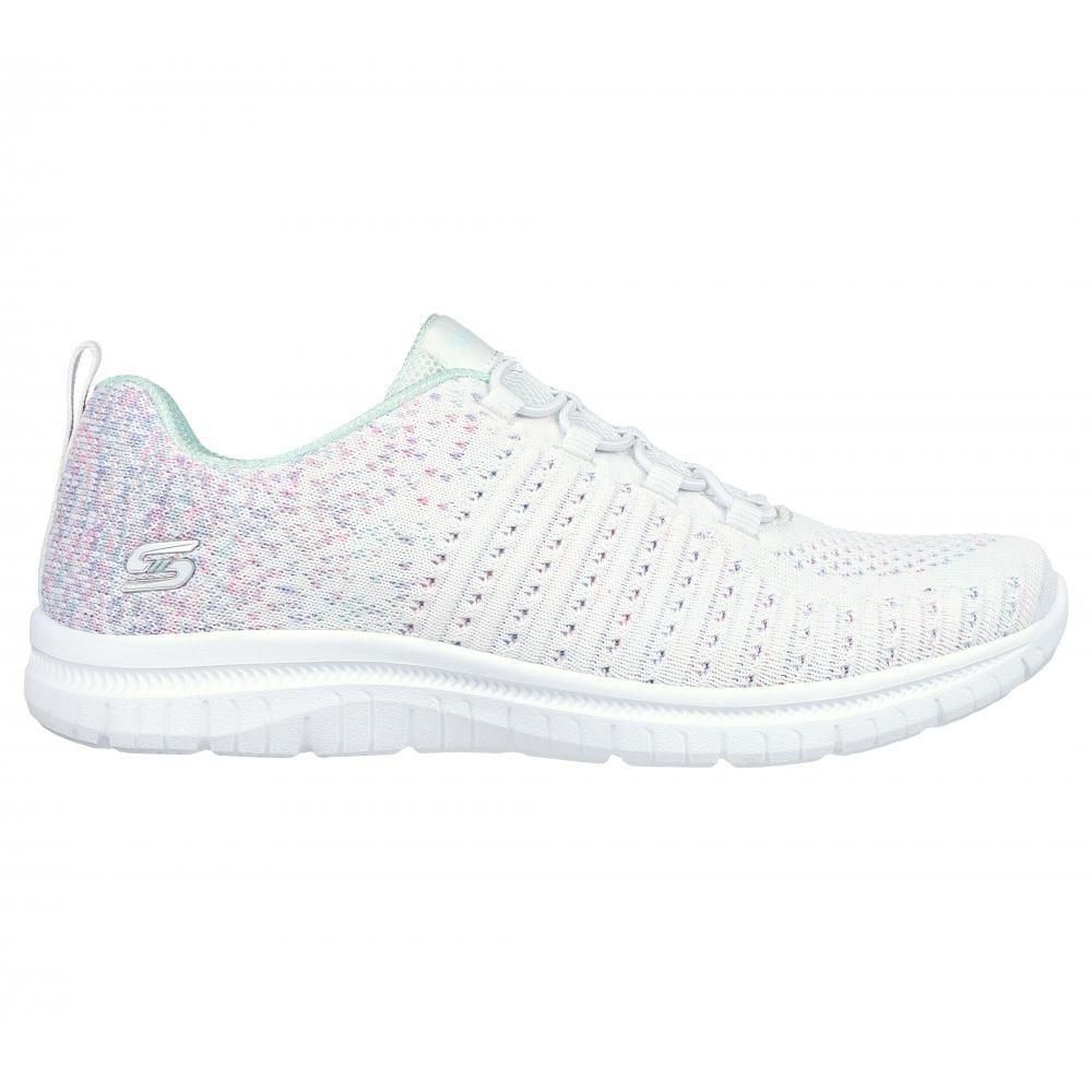 Zapatilla Mujer Virtue Blanca Skechers-4