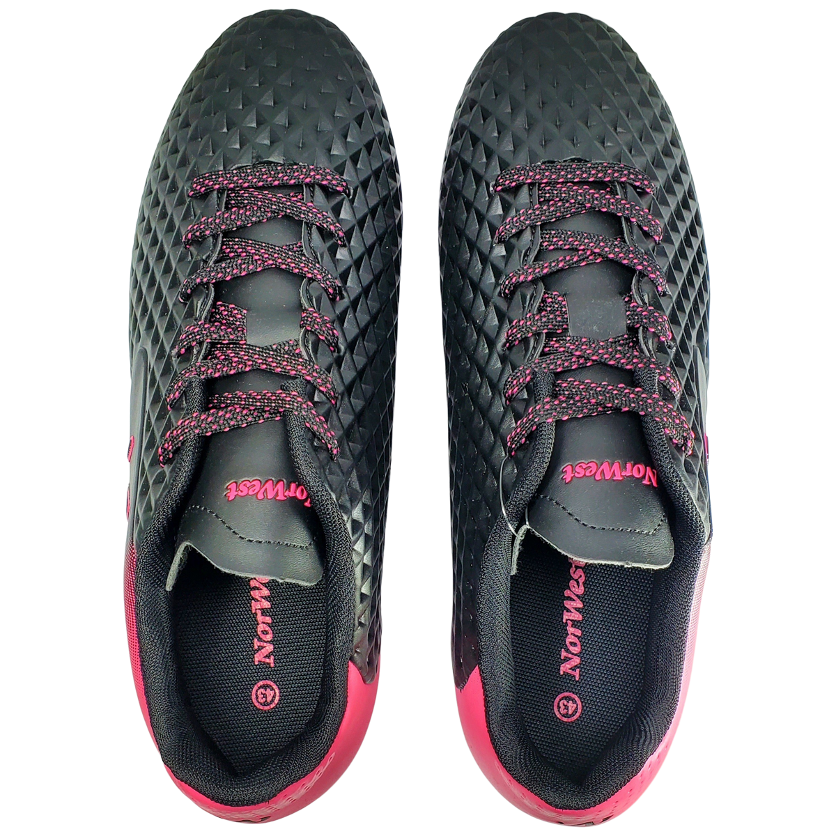Chuteador Fútbol Norwest Negro y Fucsia Capitano FG-4