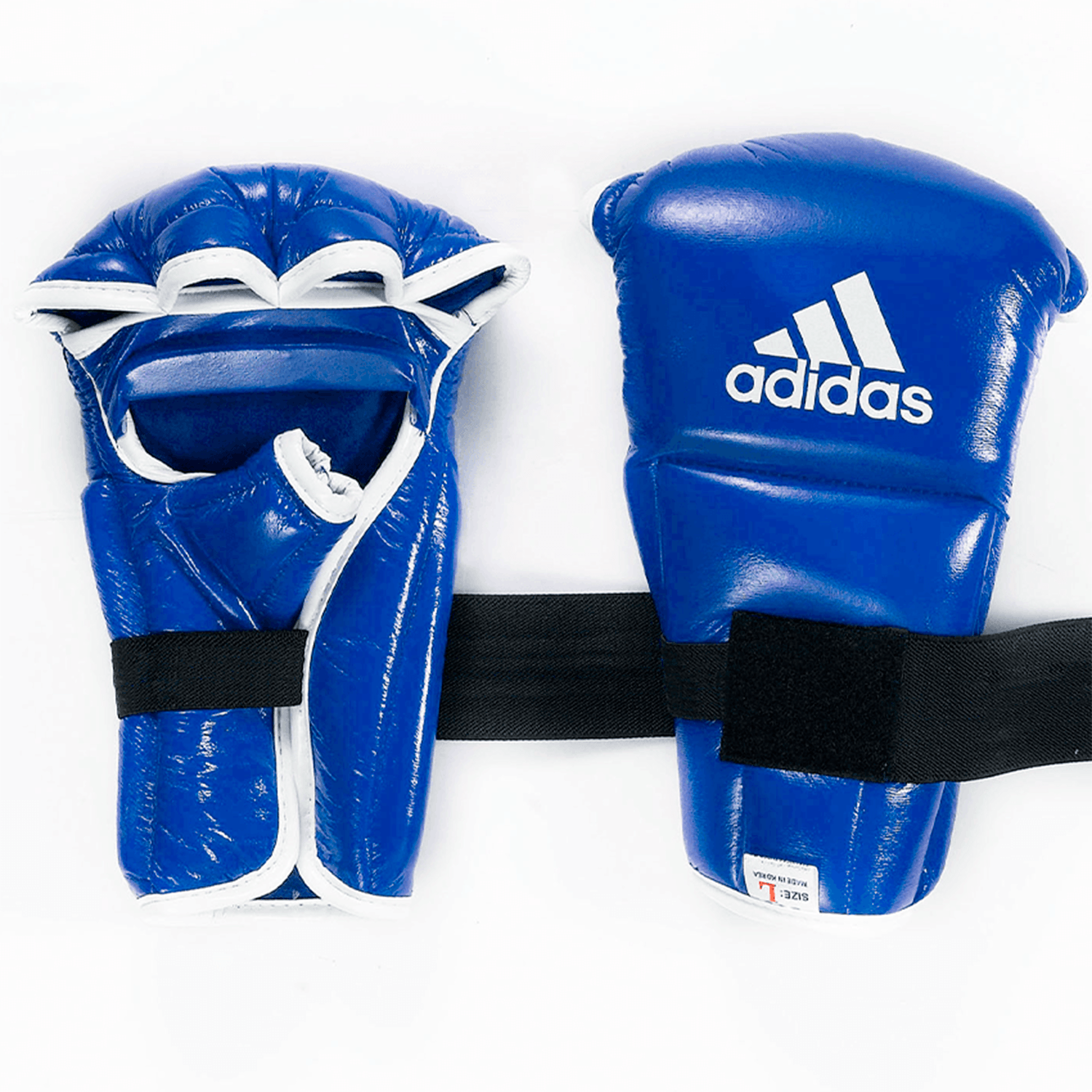 Guantes Combate Cobra para Taekwondo Azul Adidas-3